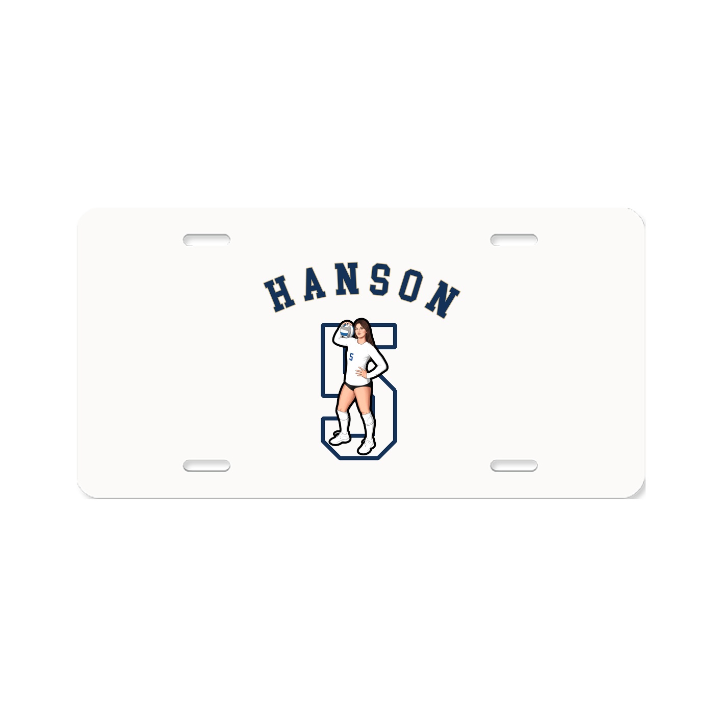 License Plate — Shirsey Arch in Classic