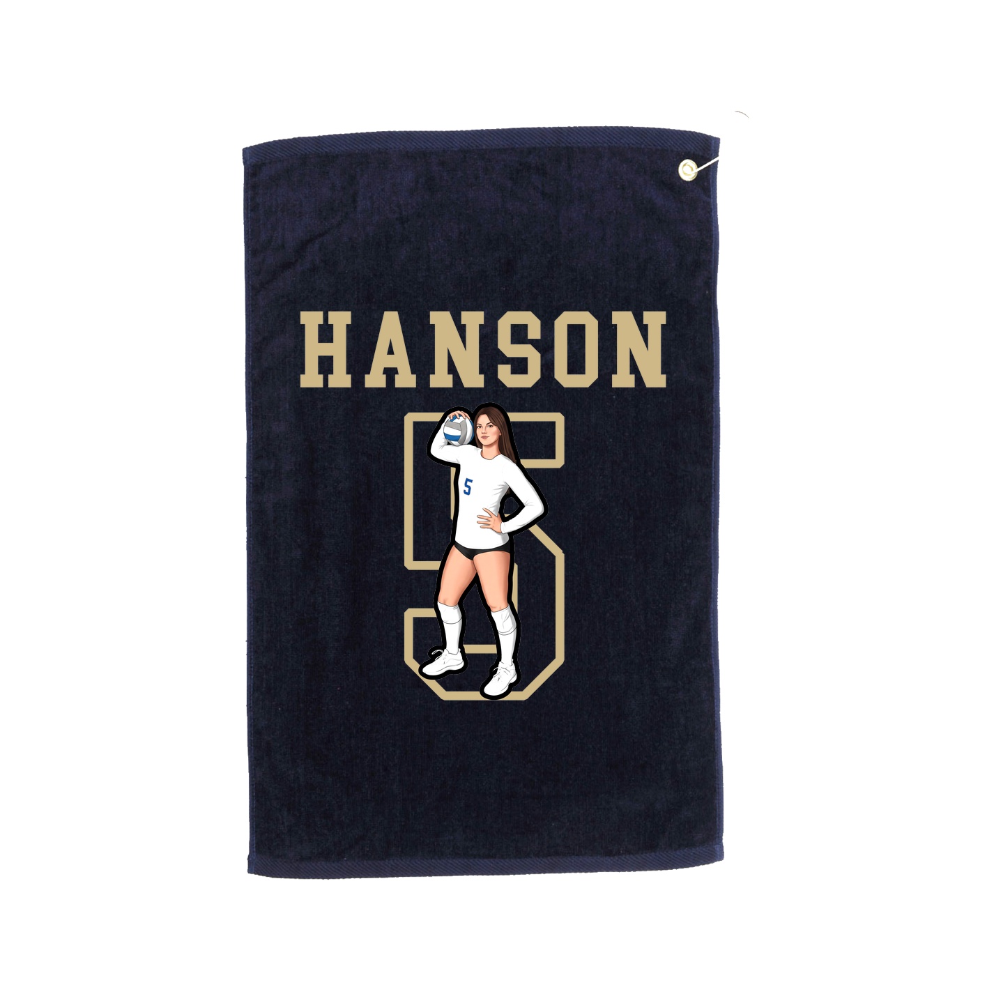Golf Towel — Shirsey in Navy