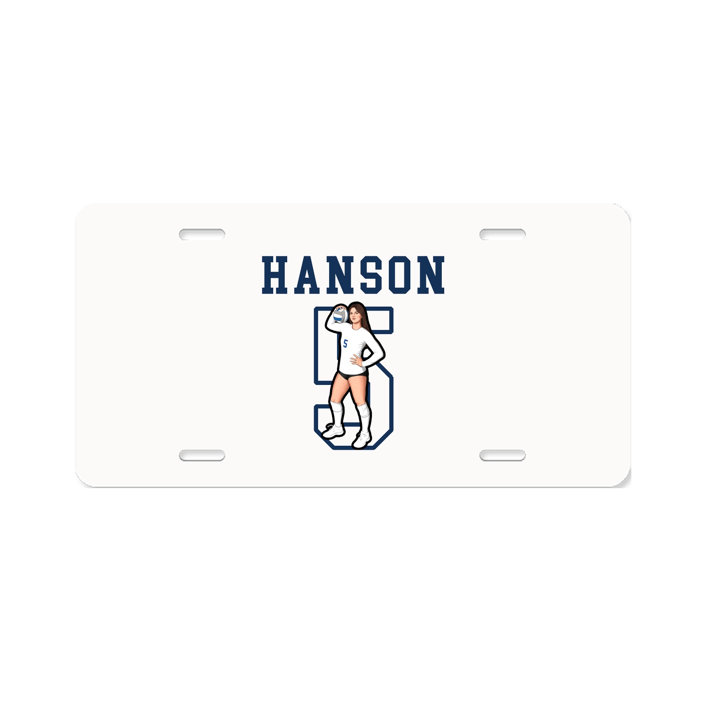 License Plate — Shirsey in Classic
