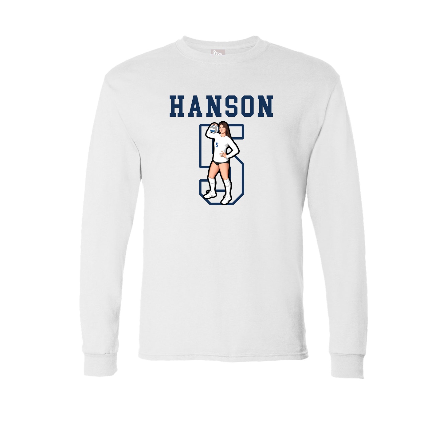 Long Sleeve Tee — Shirsey in White