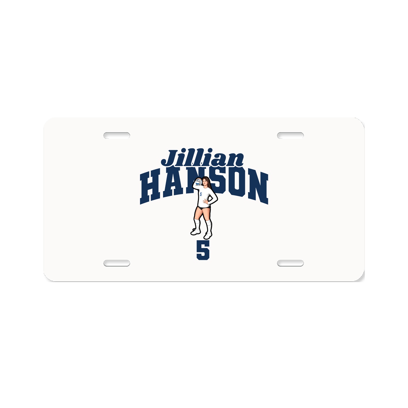 License Plate — Signature Arch in Classic