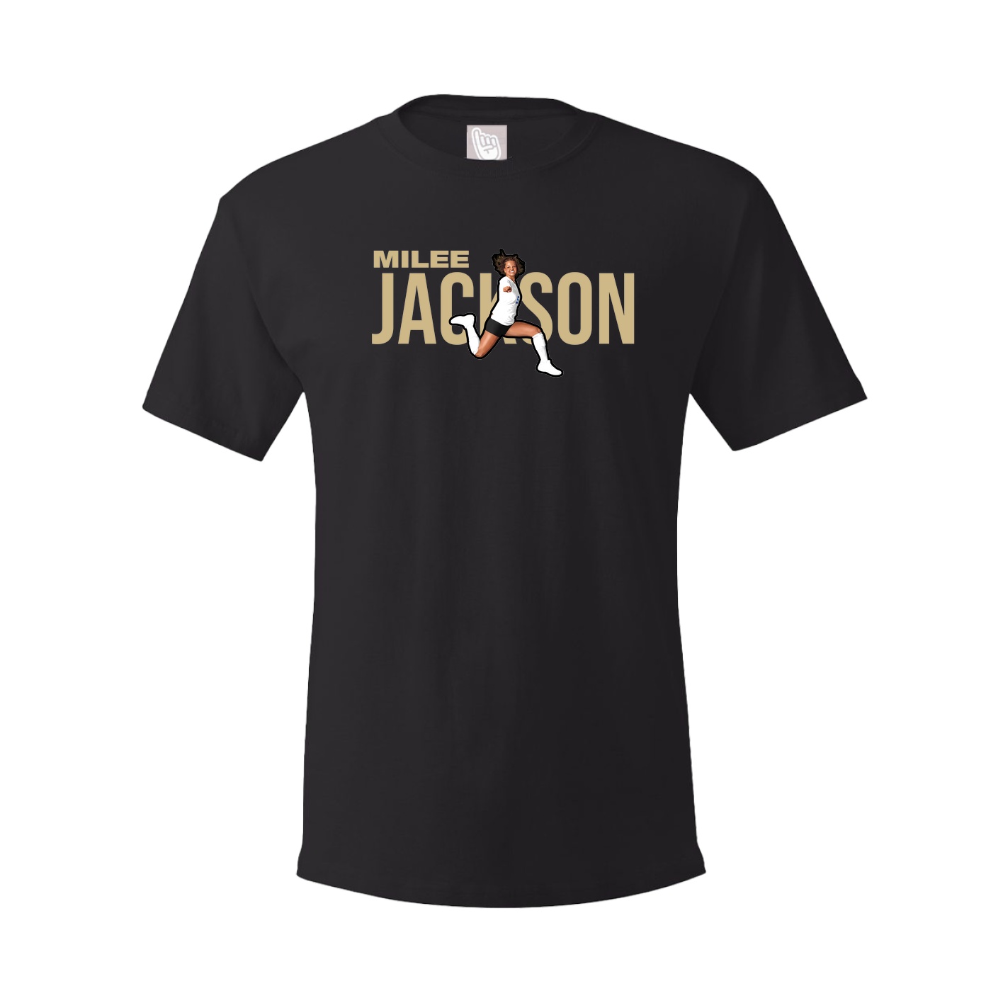 Tee — Player Name in Black