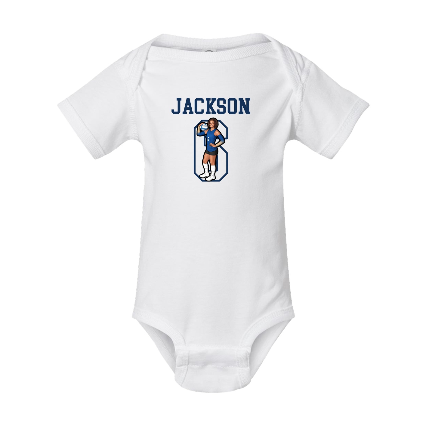 Baby Onesie — Shirsey in White