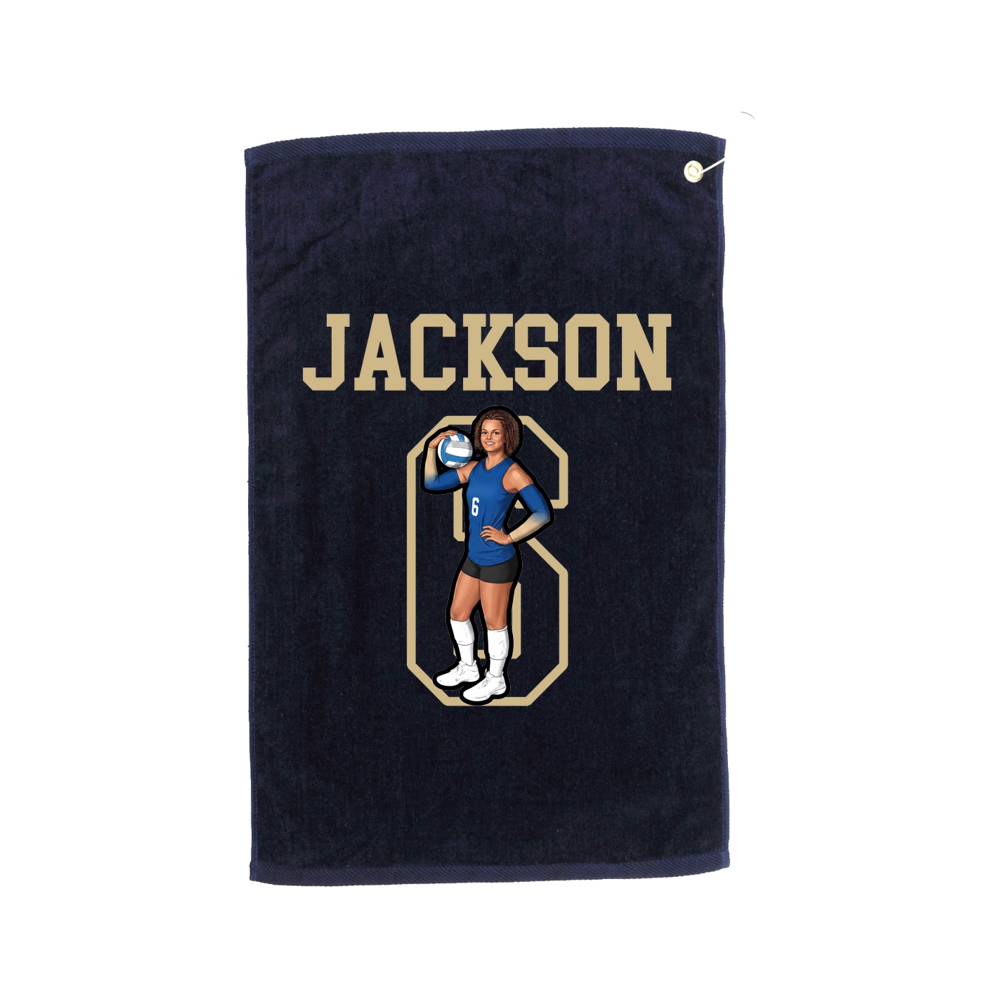 Golf Towel — Shirsey in Navy