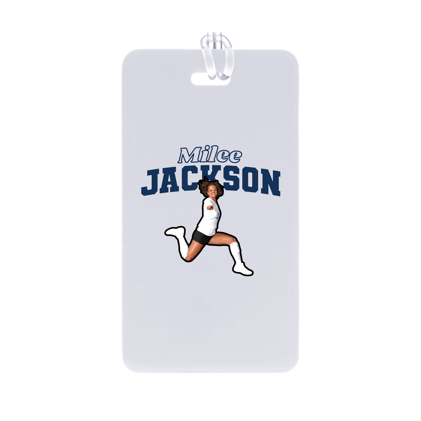 Bag Tag — Name Arch in Classic