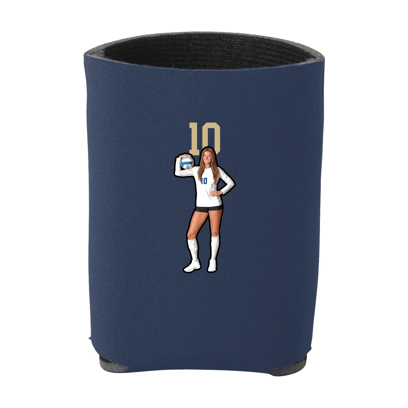 Can Holder — Number Top in Navy