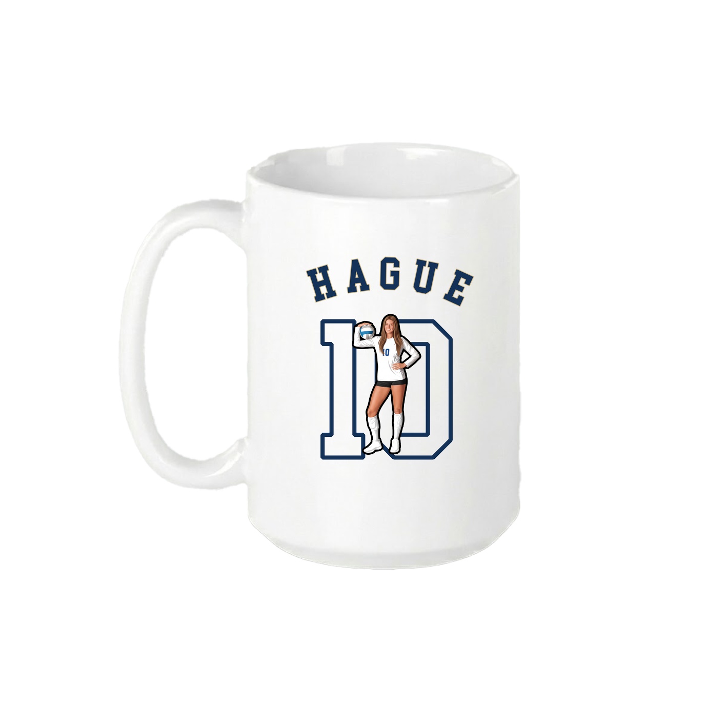 15oz Coffee Mug — Shirsey Arch in White