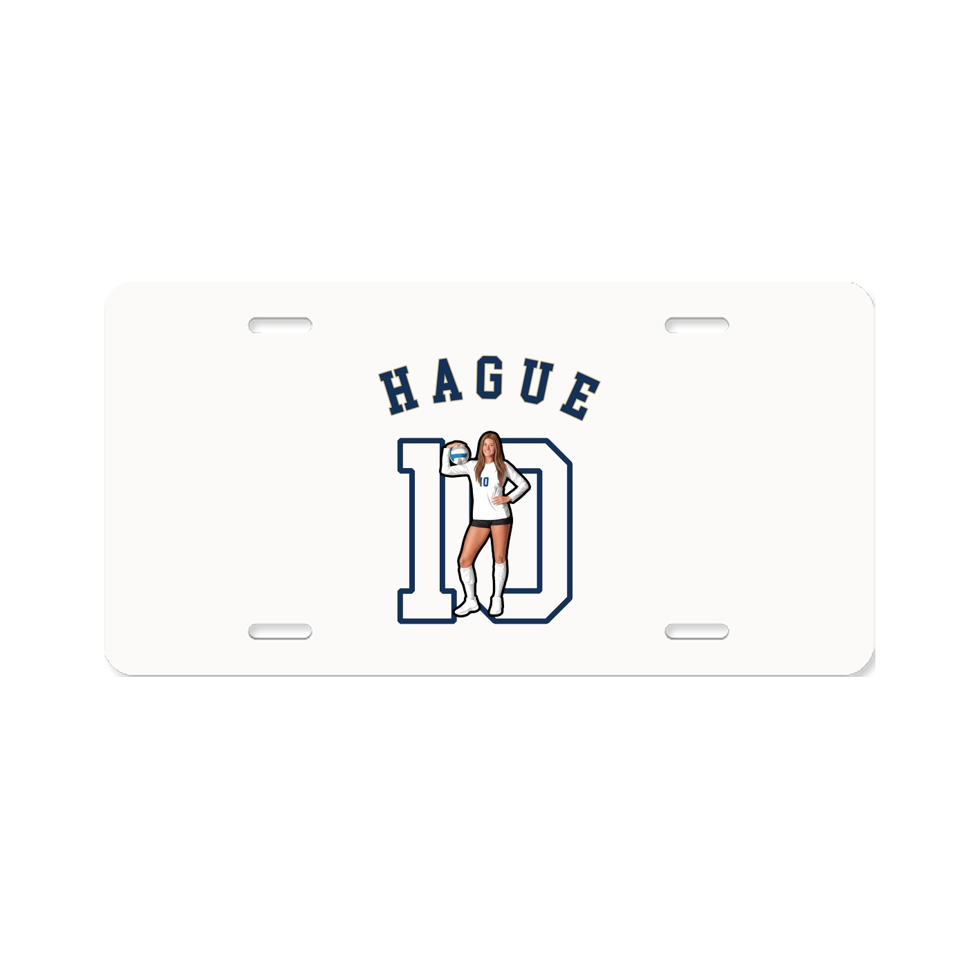 License Plate — Shirsey Arch in Classic