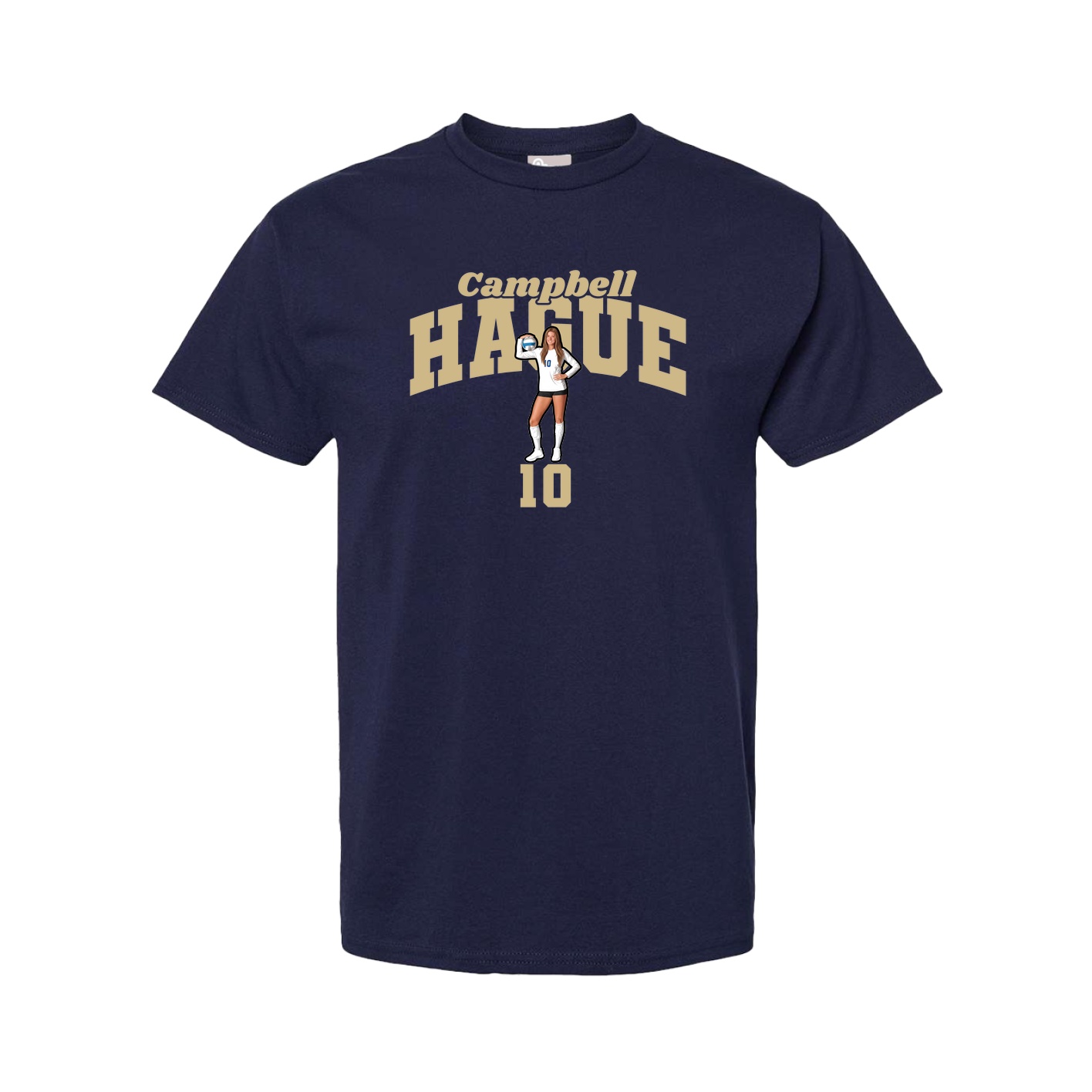 Tee — Signature Arch in Navy