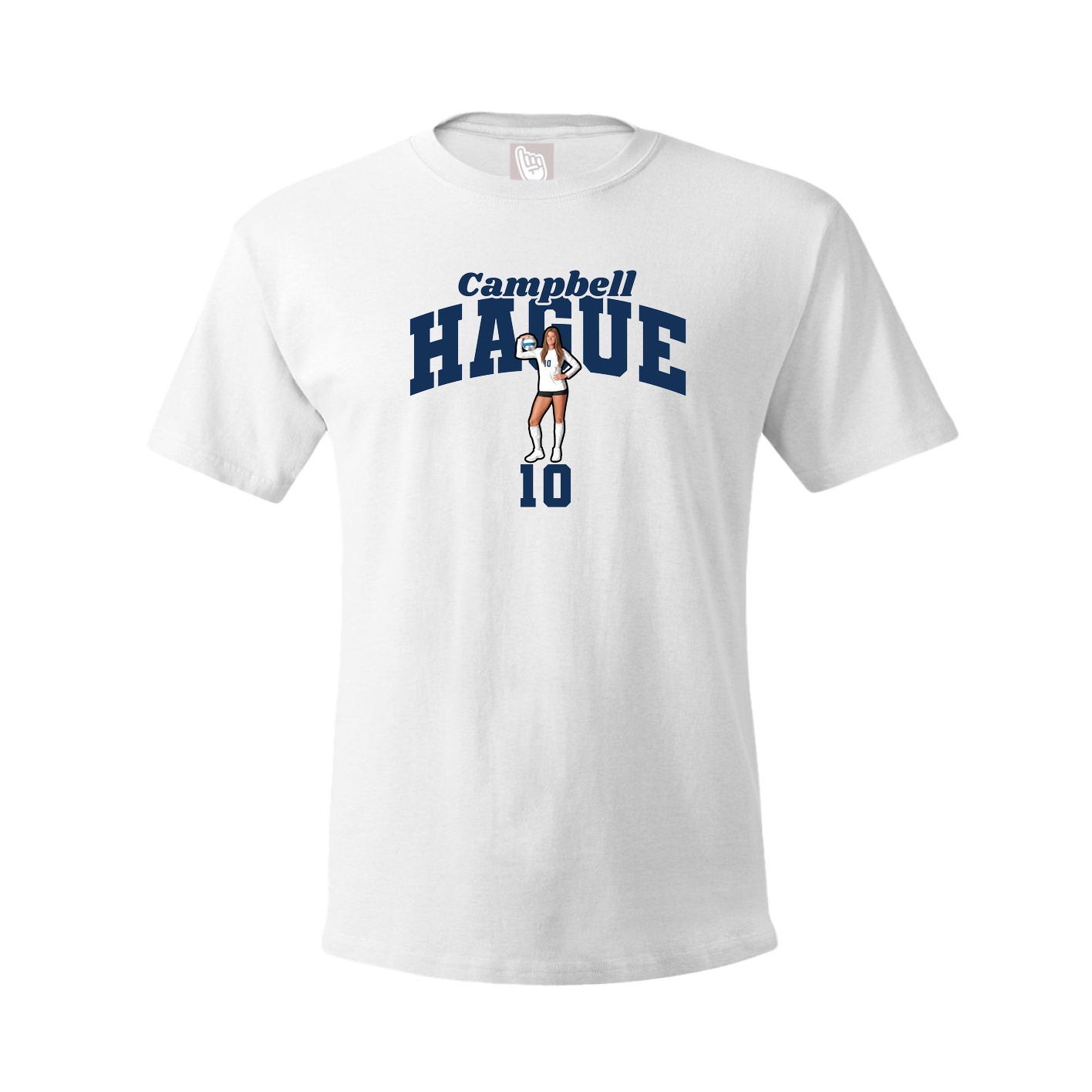 Youth Tee — Signature Arch in White