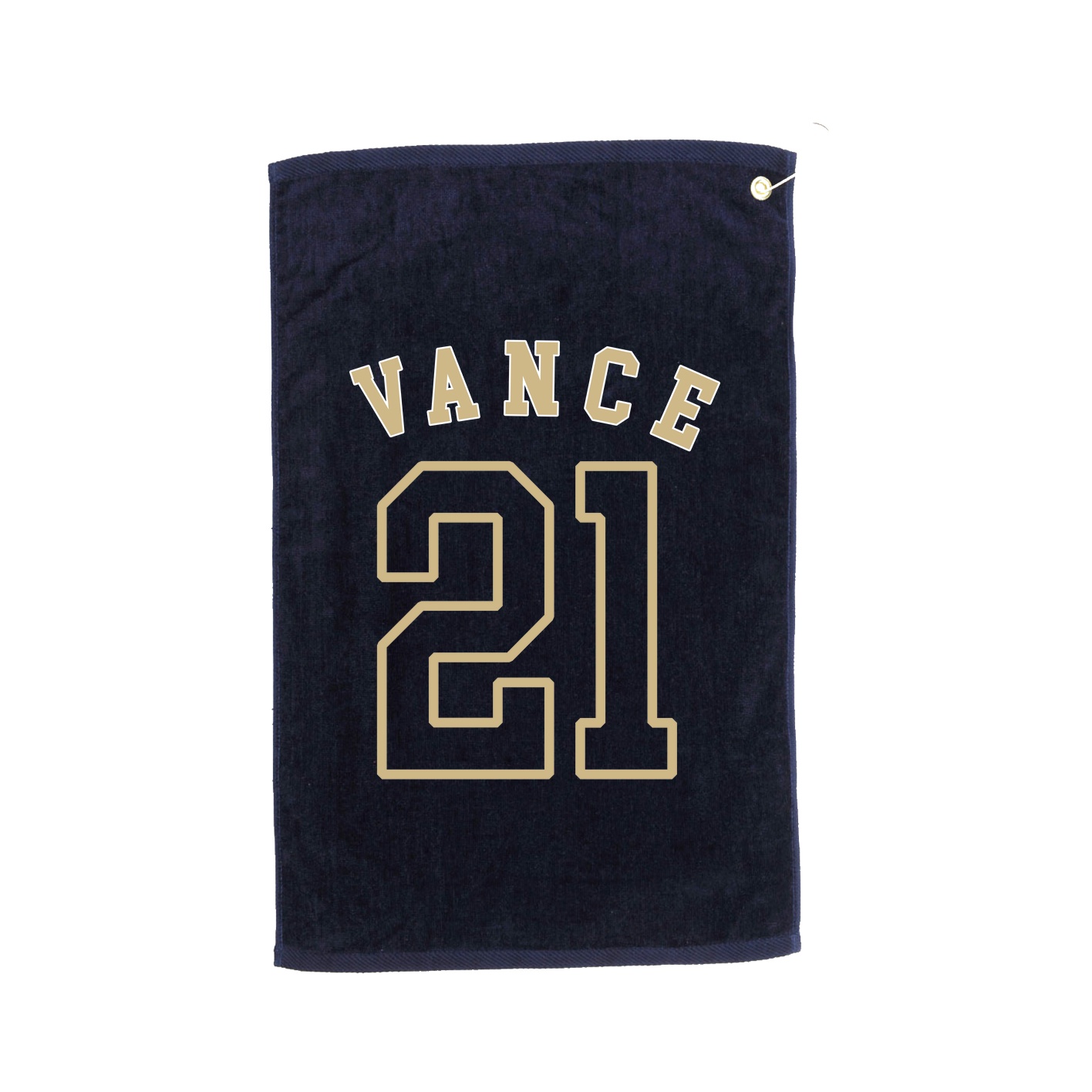 Golf Towel — Shirsey Arch in Navy