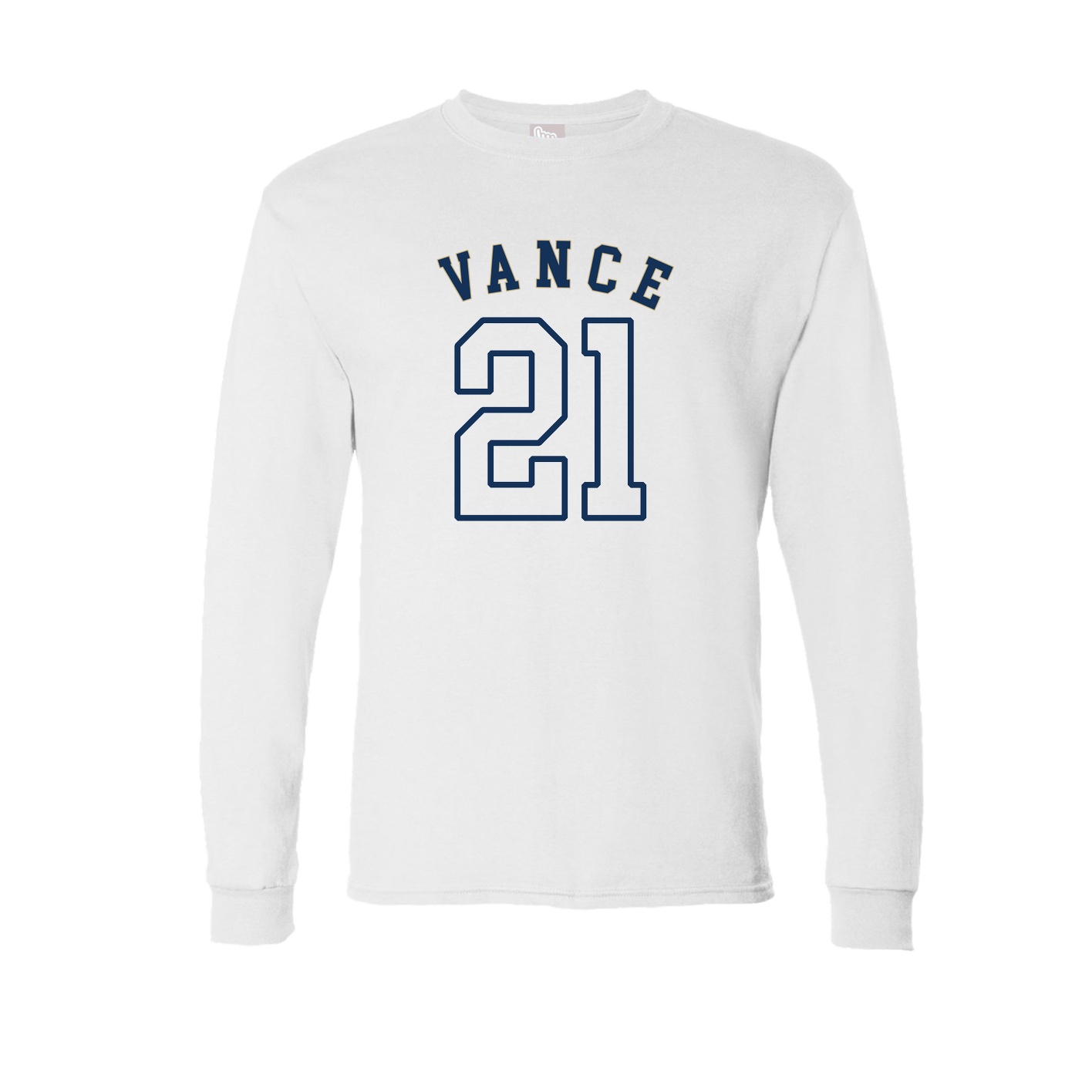 Long Sleeve Tee — Shirsey Arch in White