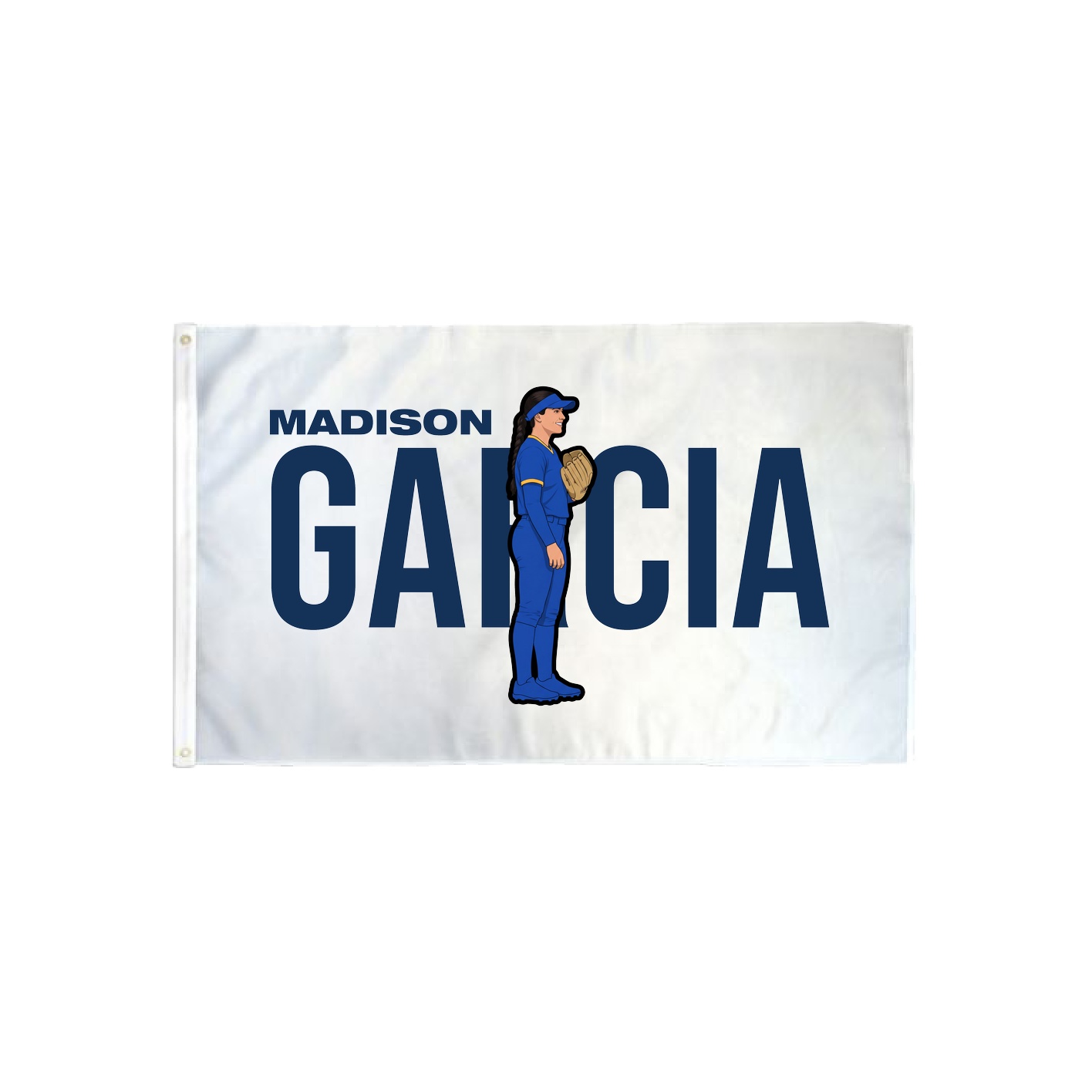3x5 Flag — Player Name in Classic