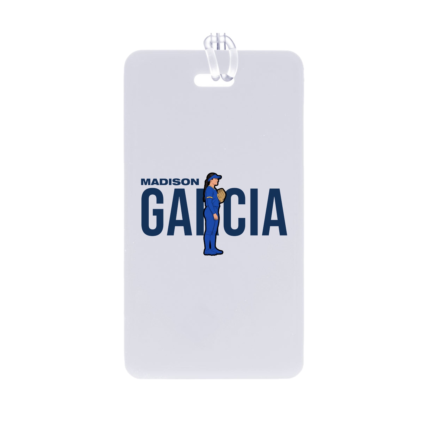 Bag Tag — Player Name in Classic