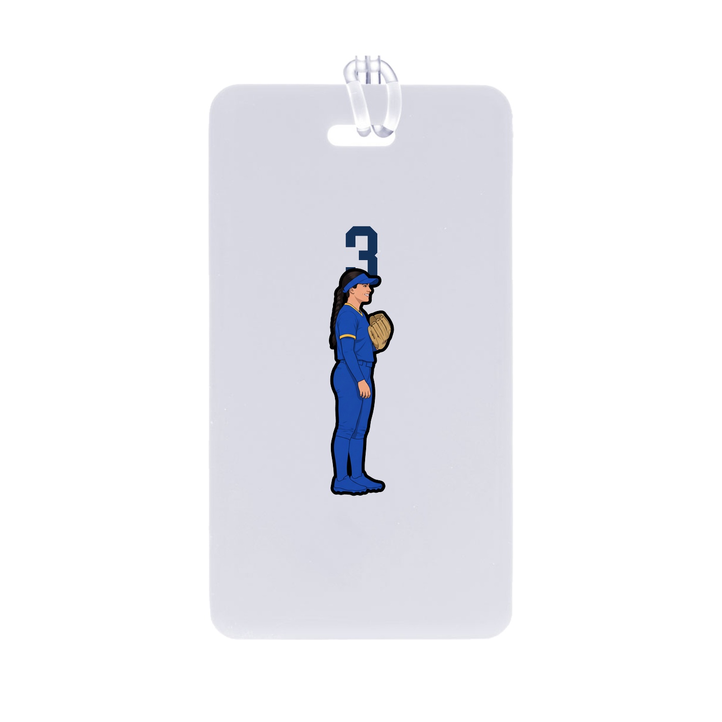 Bag Tag — Number Top in Classic