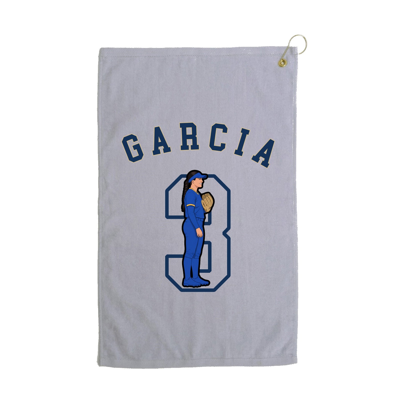 Golf Towel — Shirsey Arch in Grey