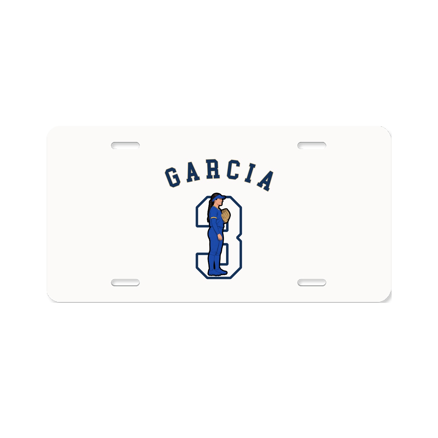 License Plate — Shirsey Arch in Classic