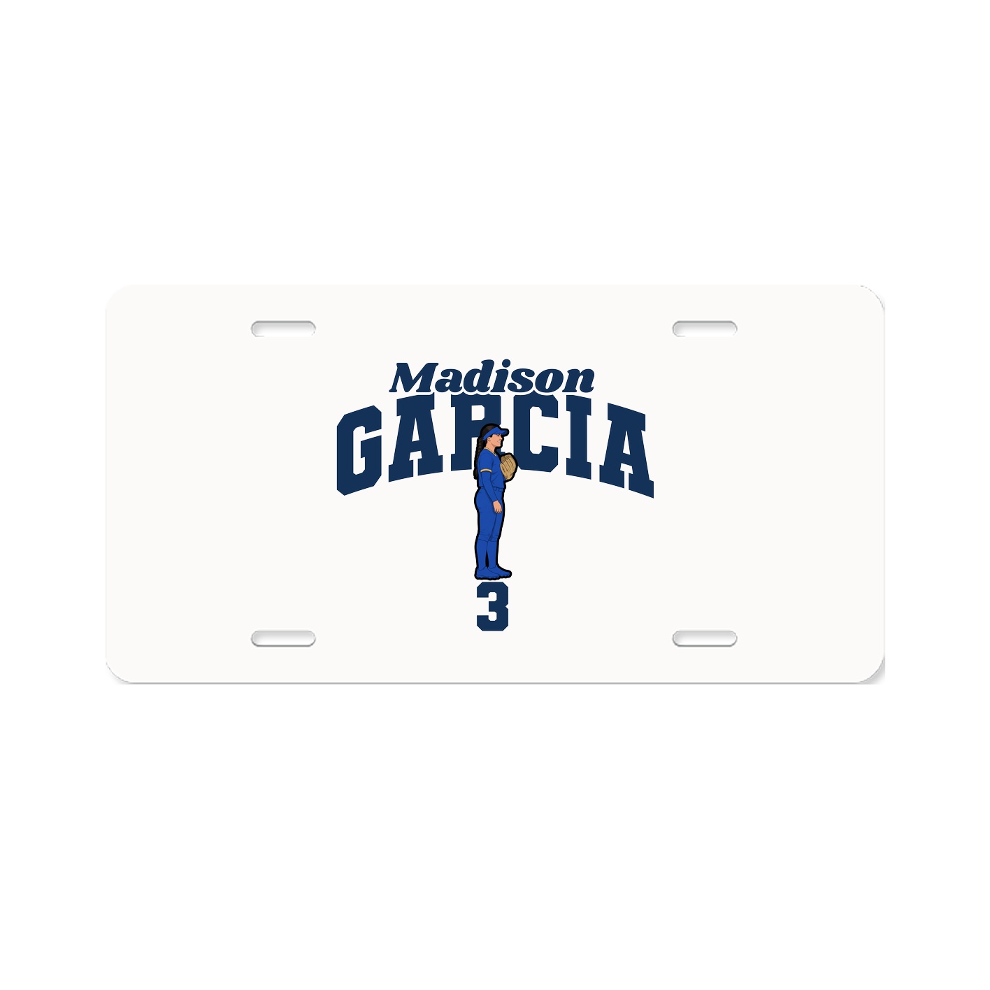 License Plate — Signature Arch in Classic