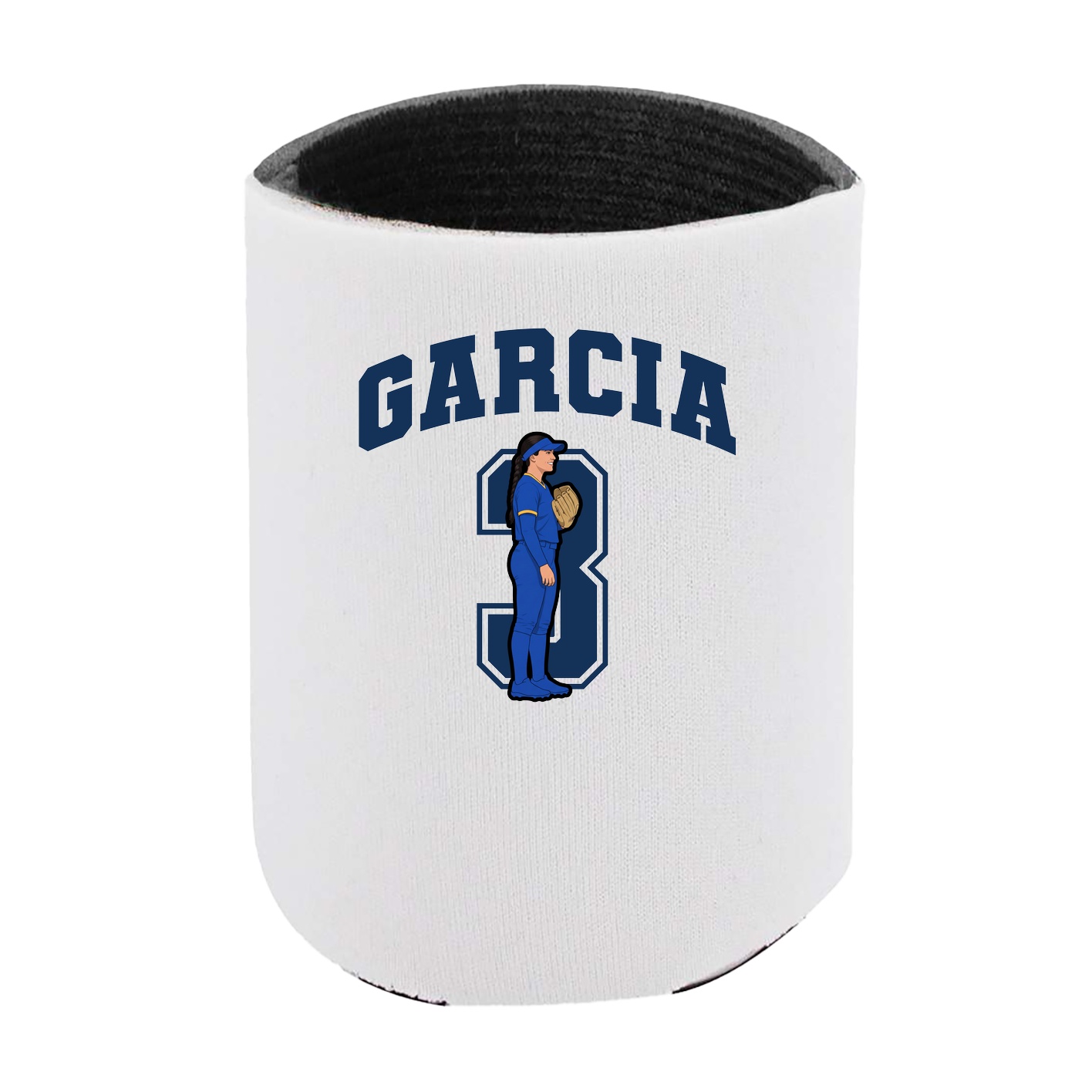 Can Holder — Number in White