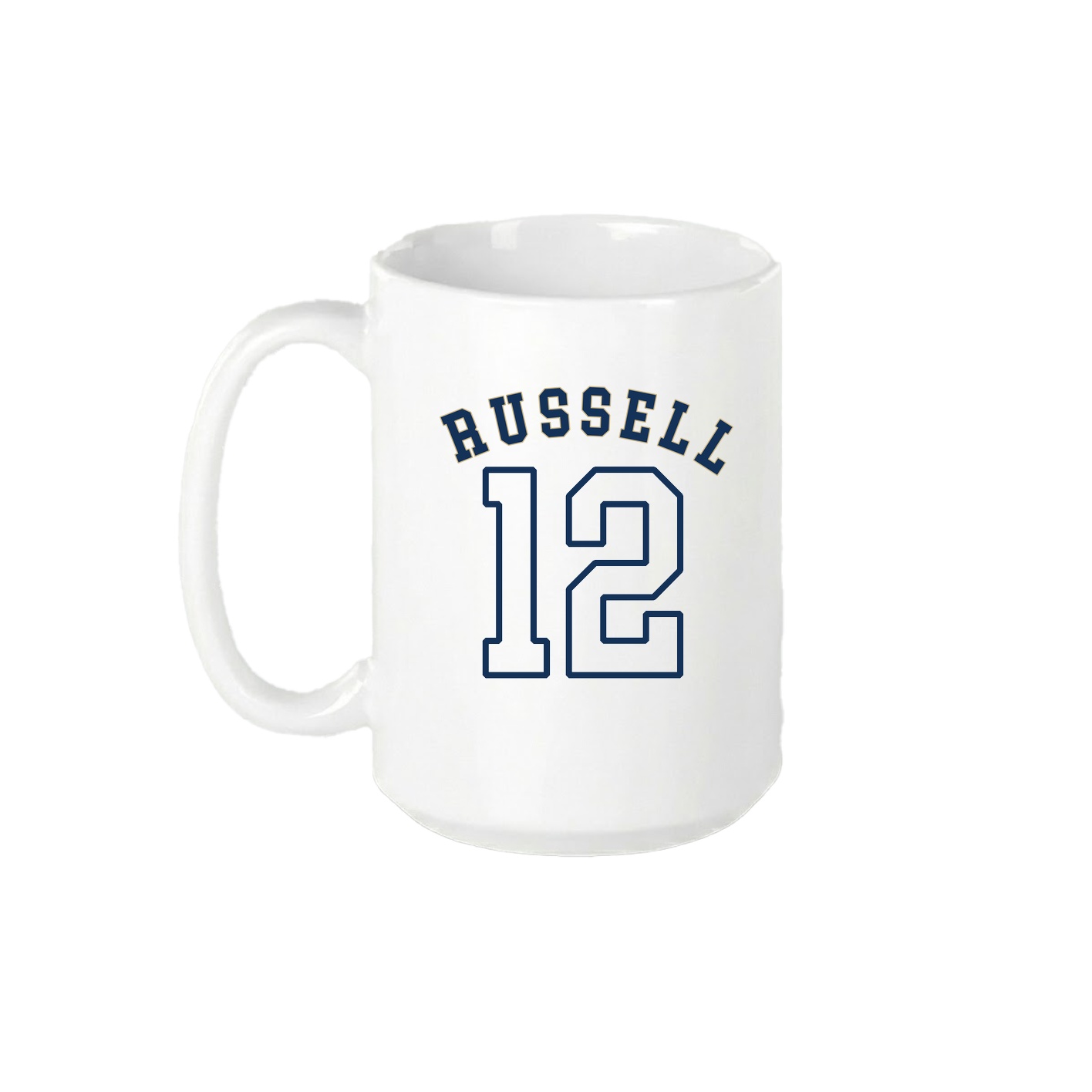 15oz Coffee Mug — Shirsey Arch in White