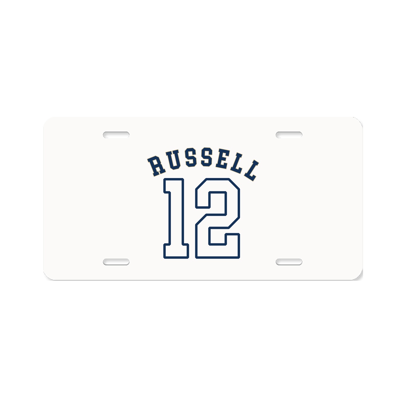 License Plate — Shirsey Arch in Classic