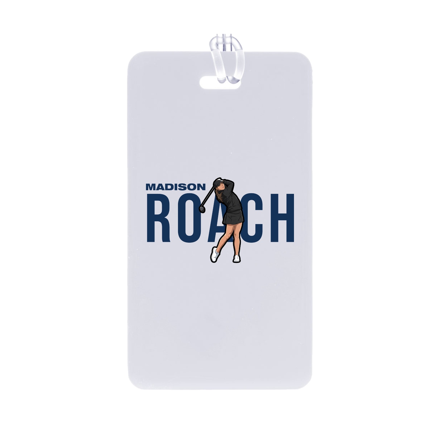 Bag Tag — Player Name in Classic