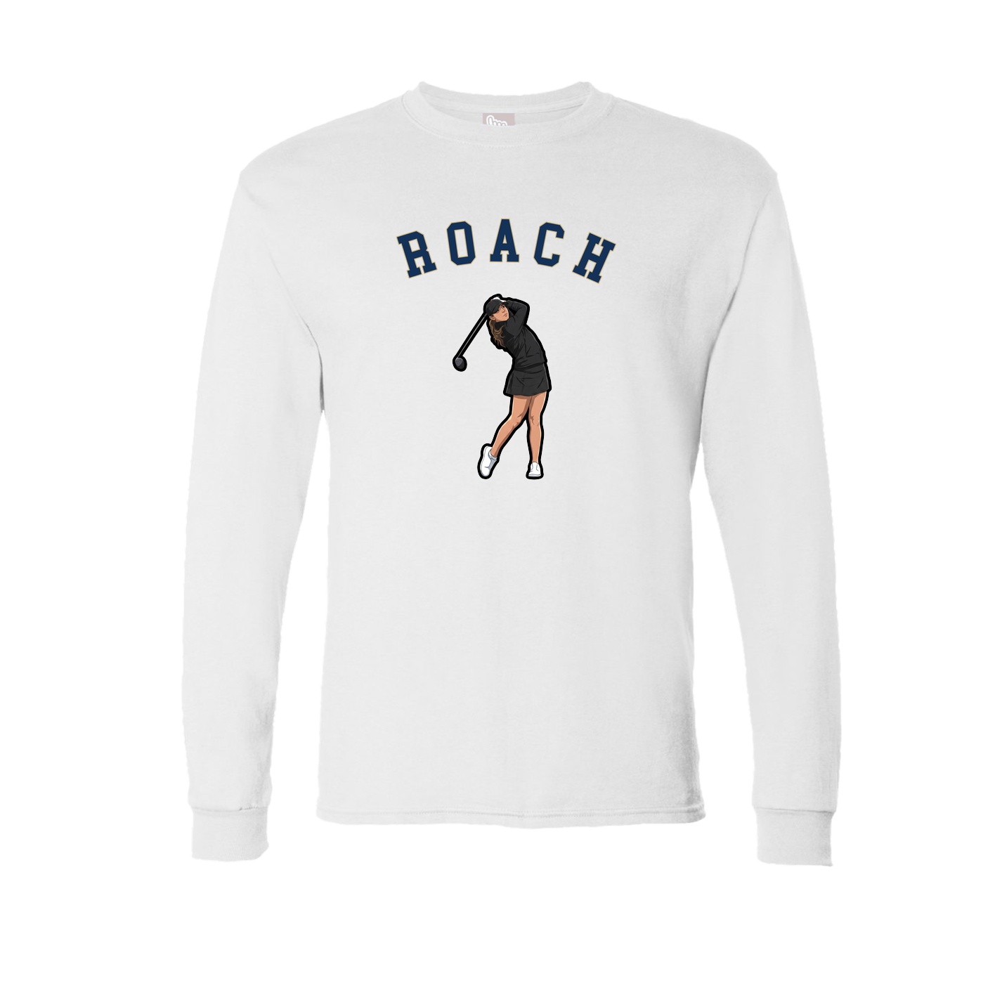 Long Sleeve Tee — Shirsey Arch in White