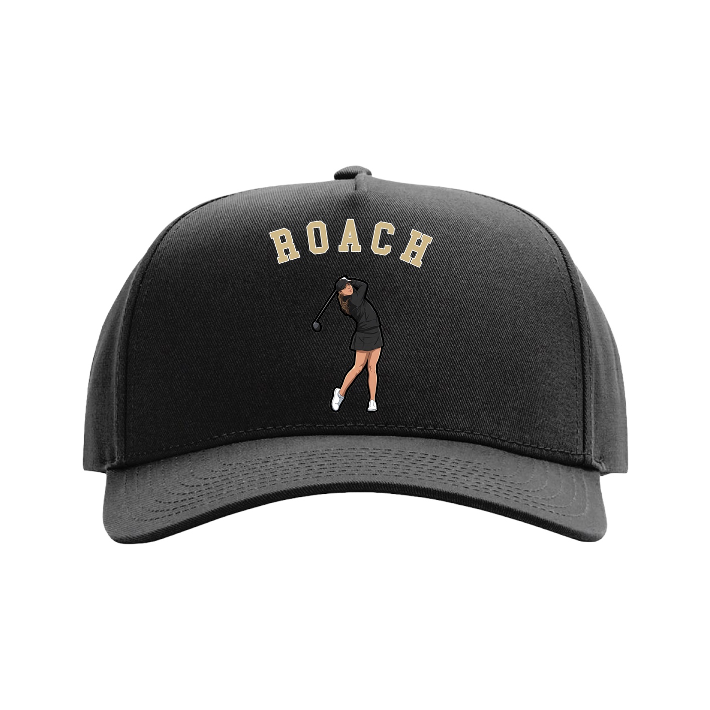 Full Fabric Five-Panel Champ Cap