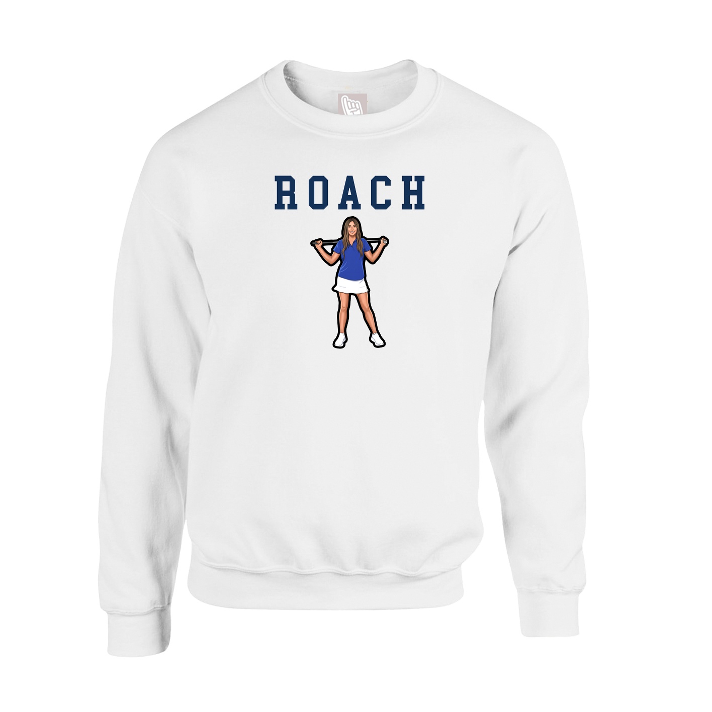 Fleece Crew — Shirsey in White