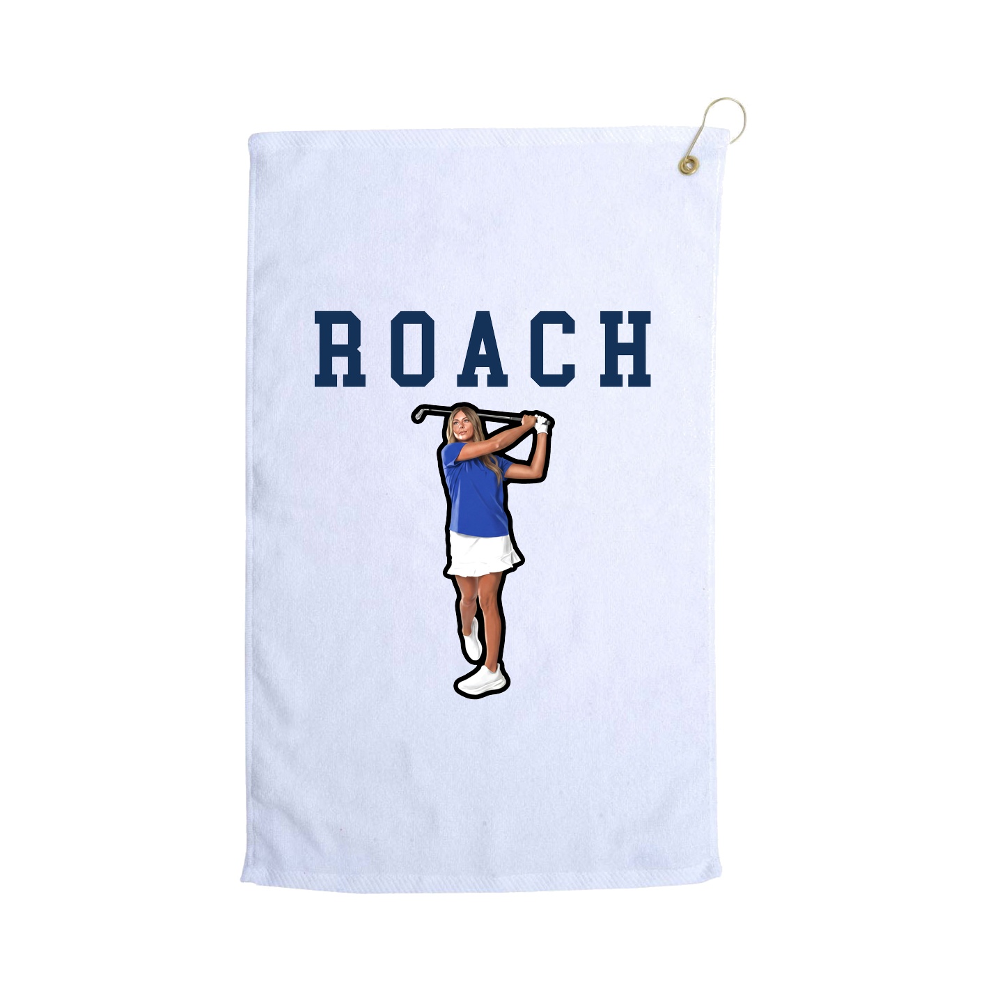 Golf Towel — Shirsey in White