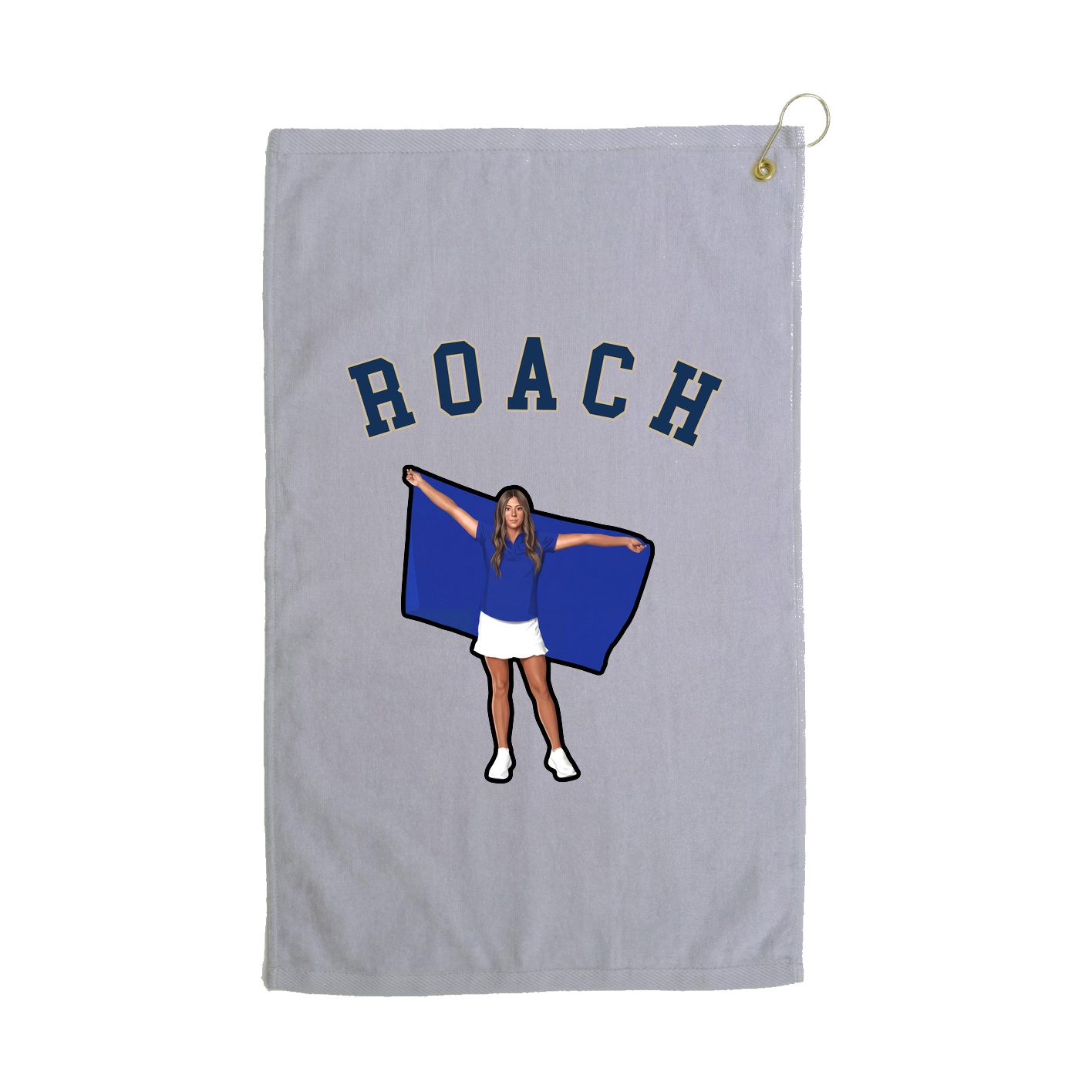 Golf Towel — Shirsey Arch in Grey