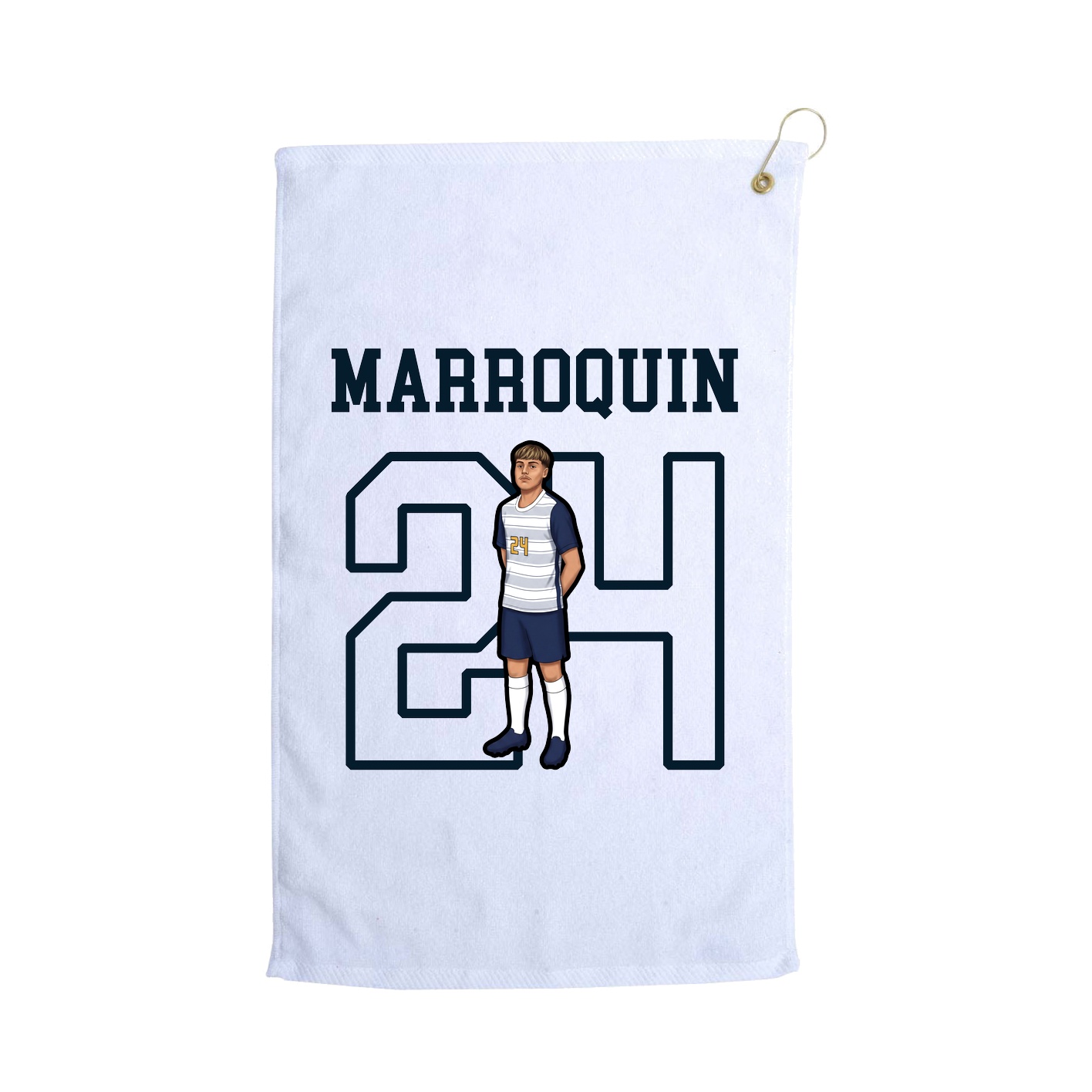 Golf Towel — Shirsey in White