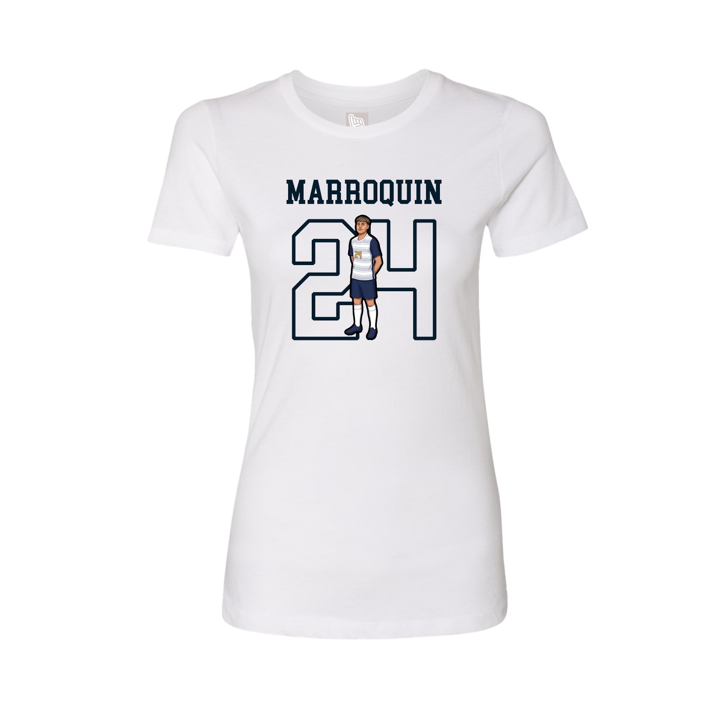 Fitted Women's Tee — Shirsey in White