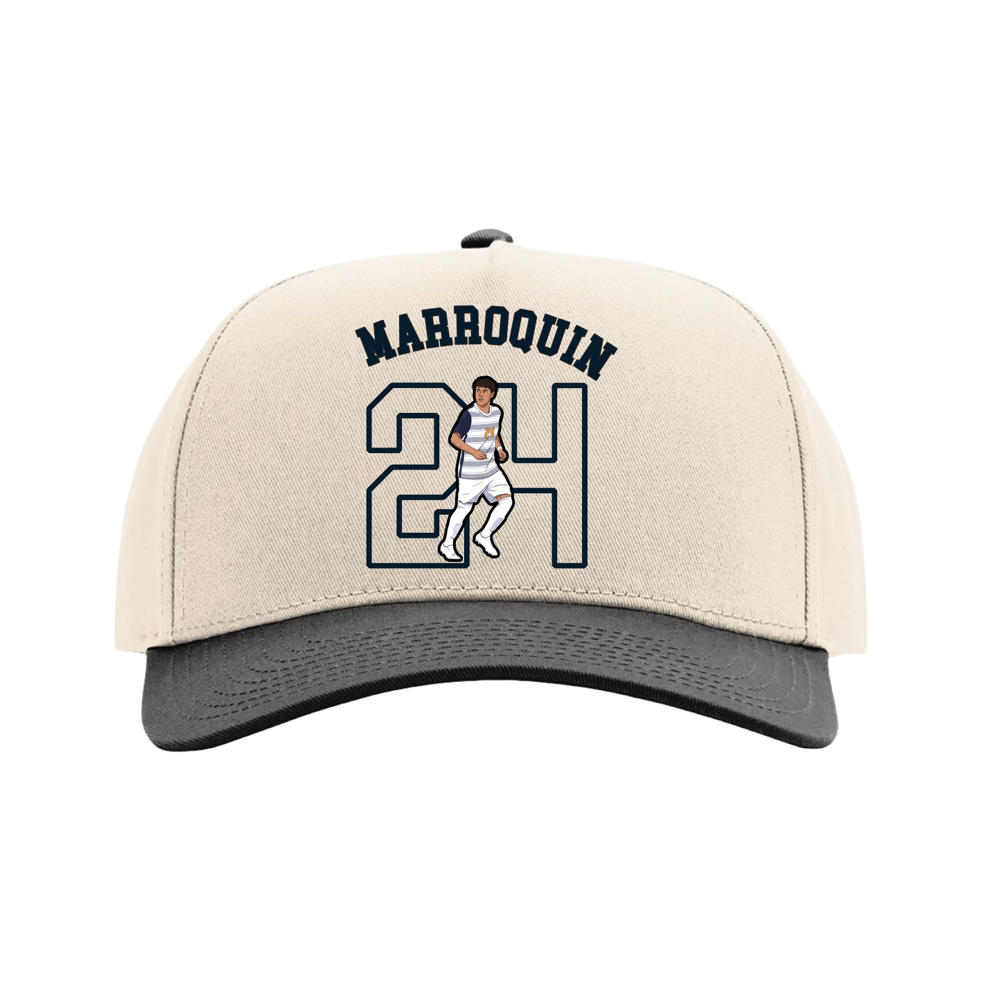 Full Fabric Five-Panel Champ Cap
