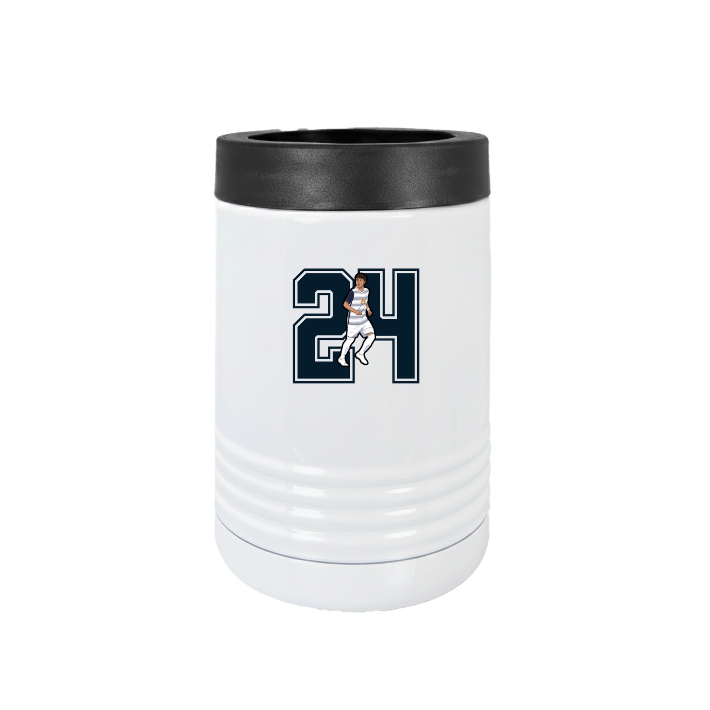 Beverage Holder — Number in White