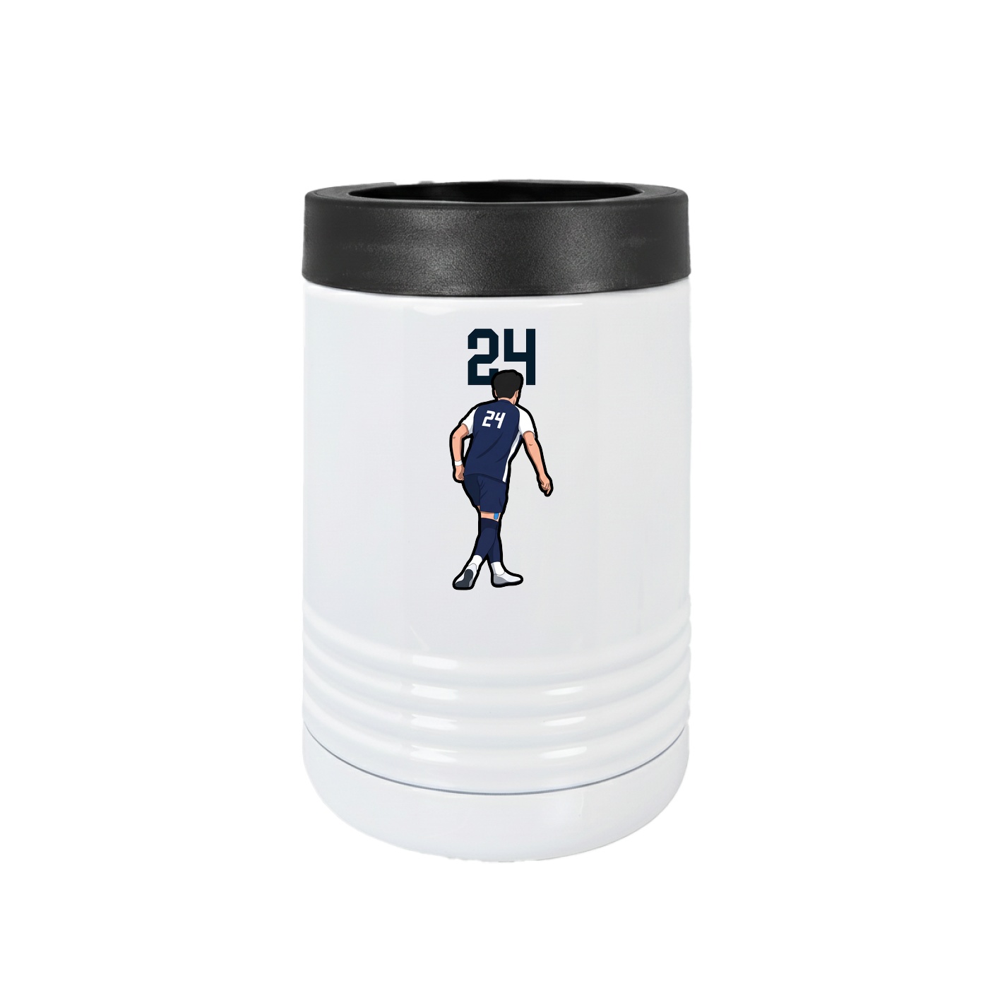 Beverage Holder — Number Top in White