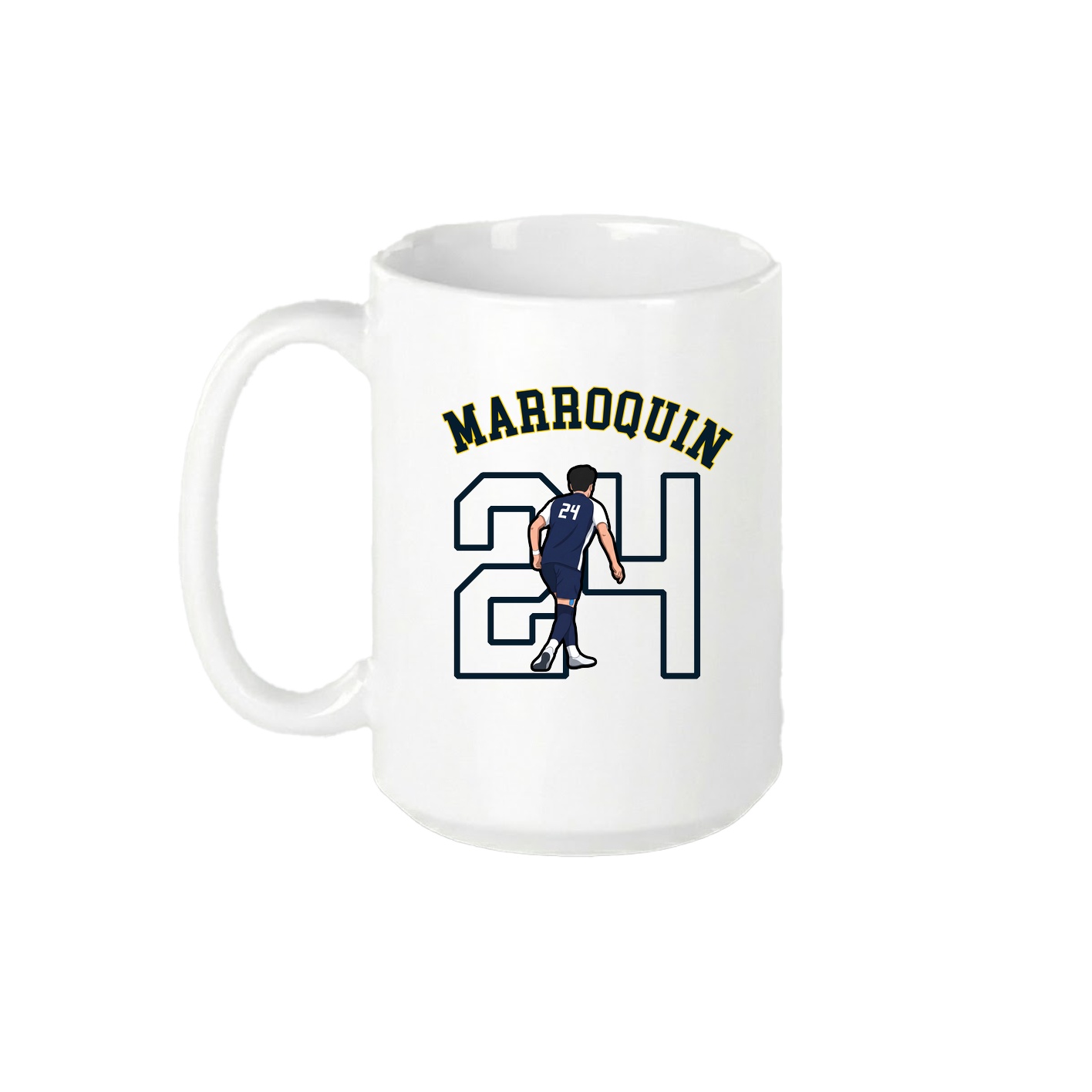 15oz Coffee Mug — Shirsey Arch in White