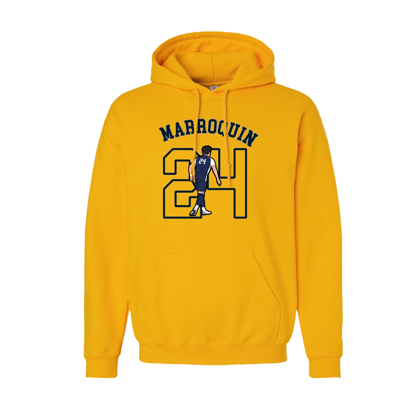 Youth Hoodie — Shirsey Arch in Gold
