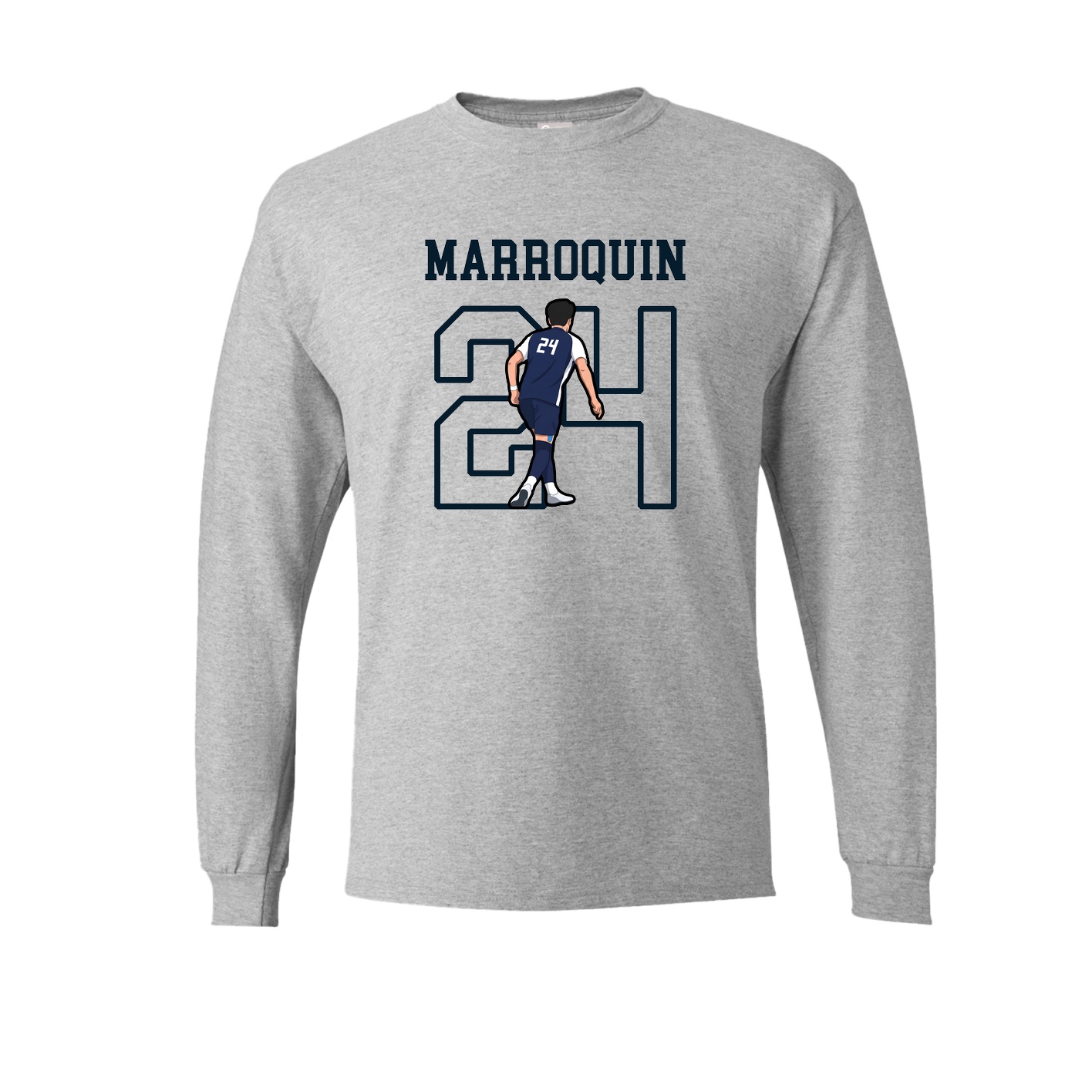 Long Sleeve Tee — Shirsey in Grey