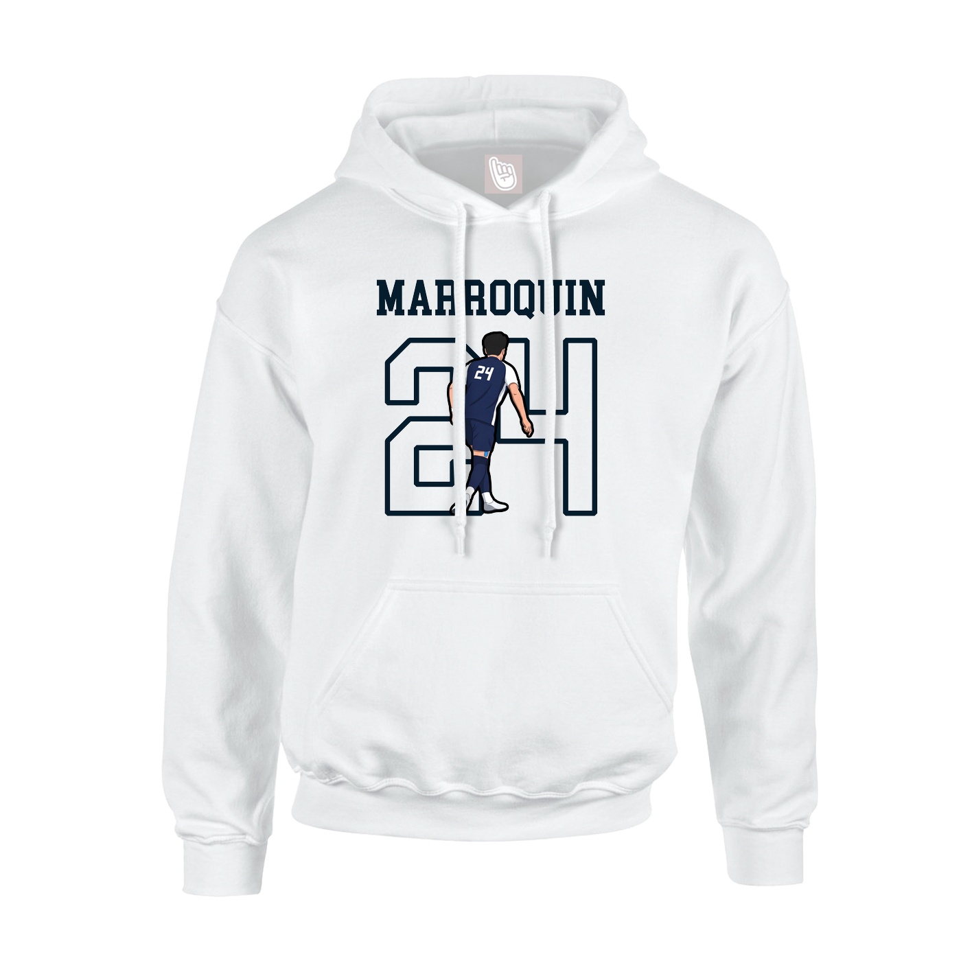 Youth Hoodie — Shirsey in White