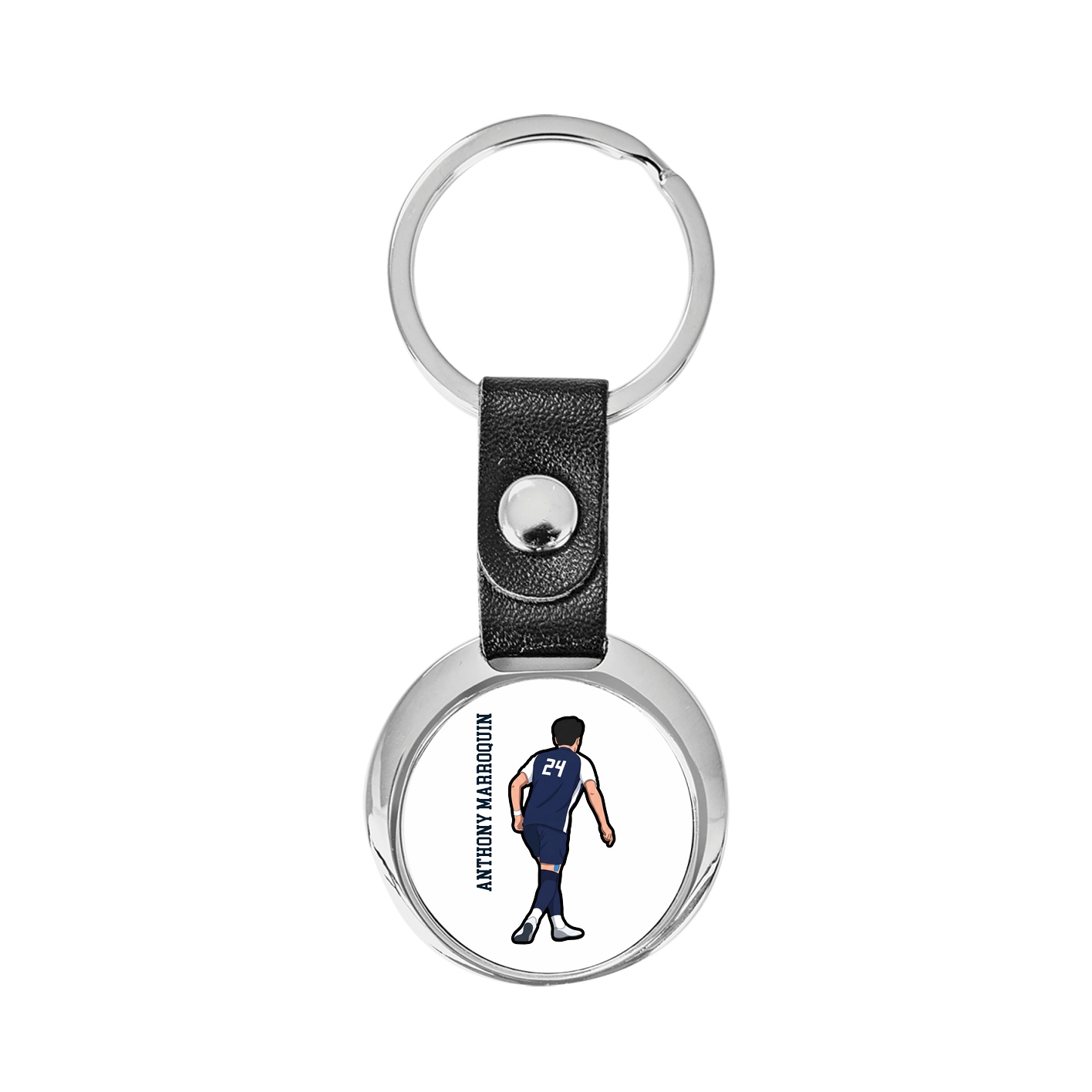Key Chain — Name Vertical in Classic