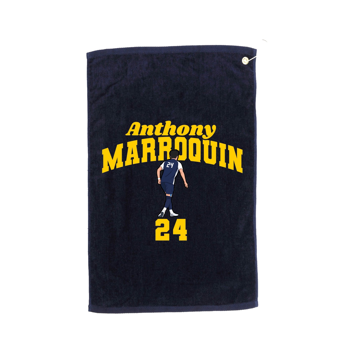 Golf Towel — Signature Arch in Navy