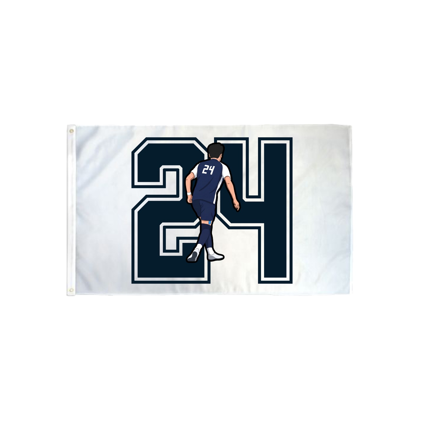3x5 Flag — Number in Classic