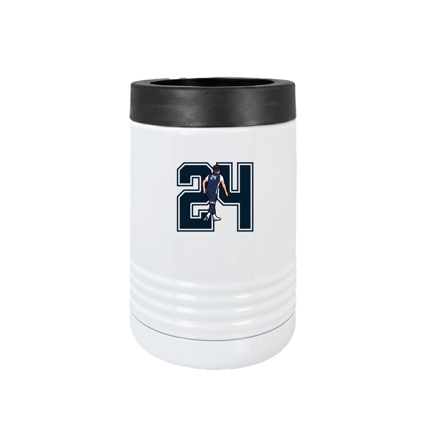 Beverage Holder — Number in White