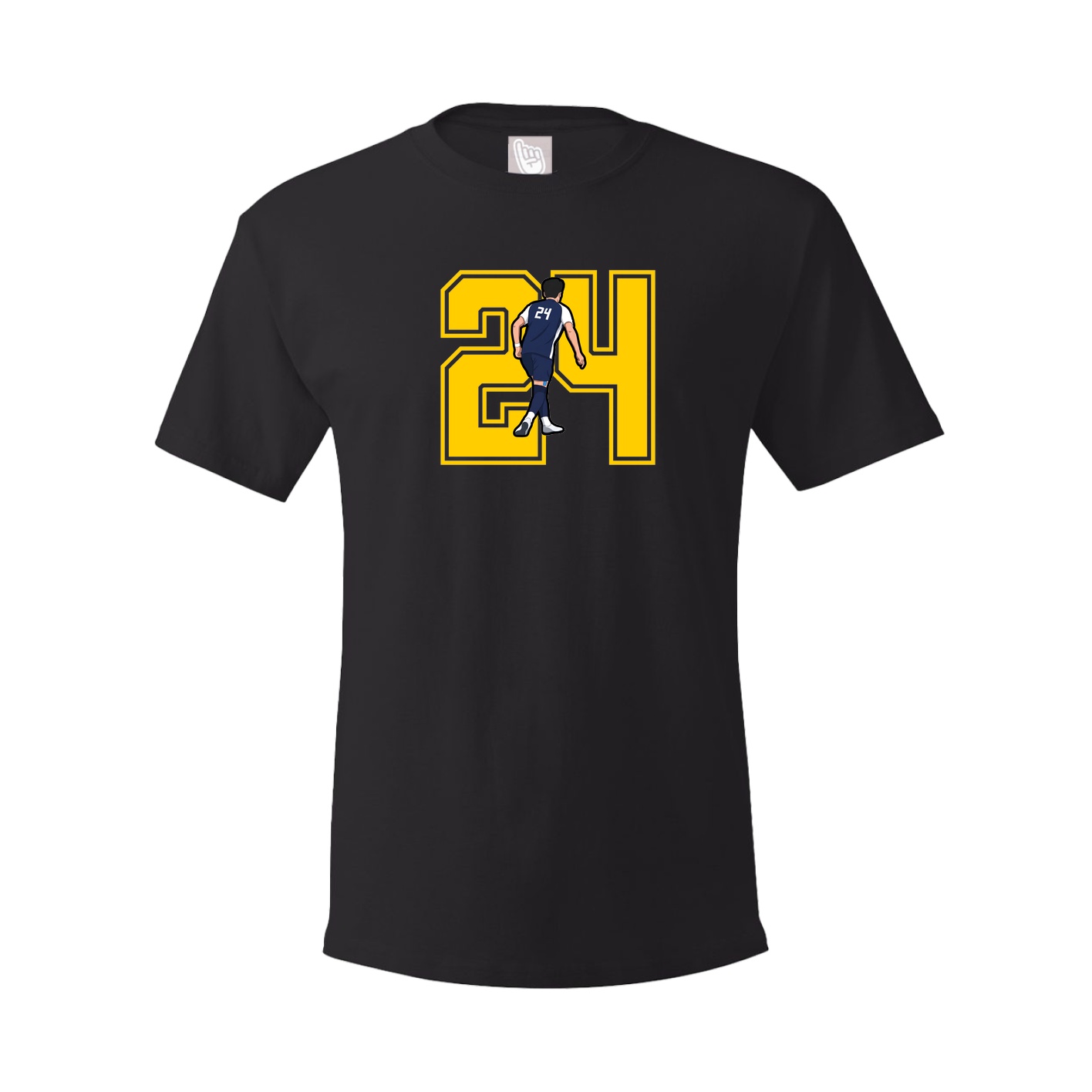 Youth Tee — Number in Black