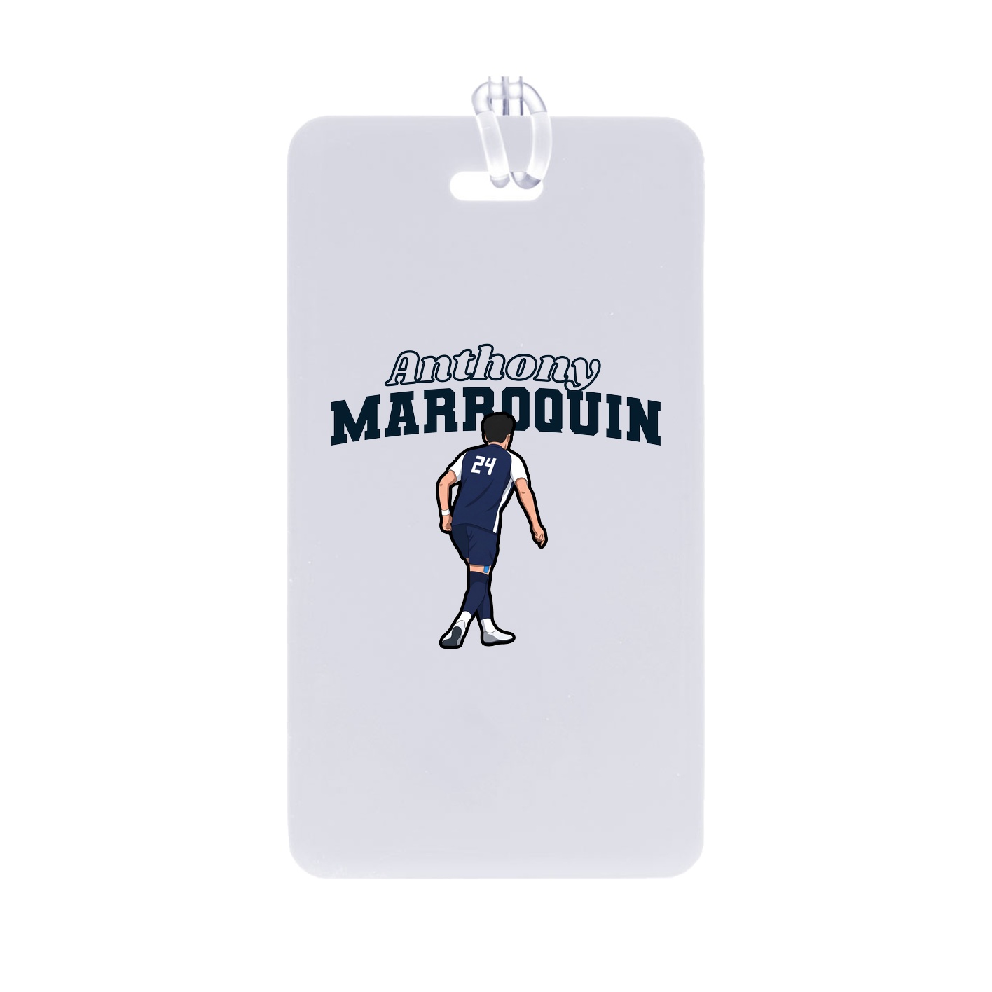 Bag Tag — Name Arch in Classic