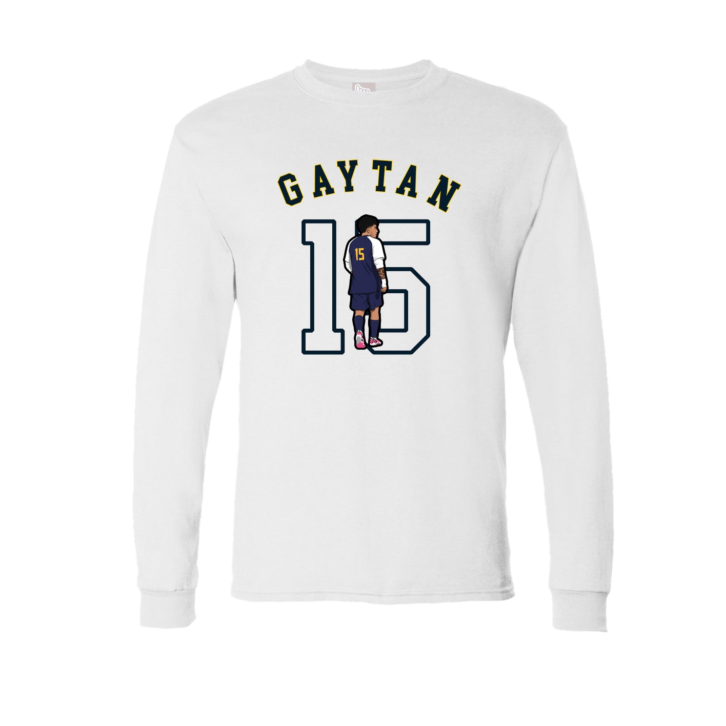 Long Sleeve Tee — Shirsey Arch in White