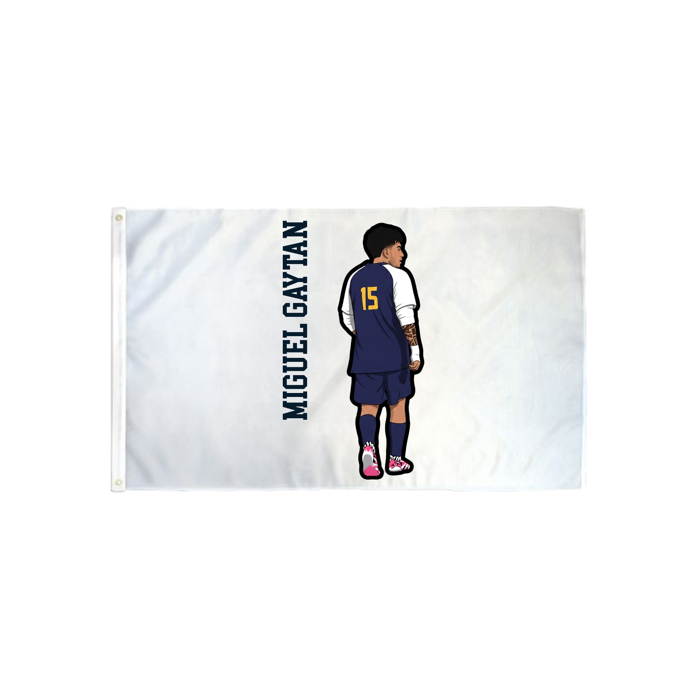 3x5 Flag — Name Vertical in Classic