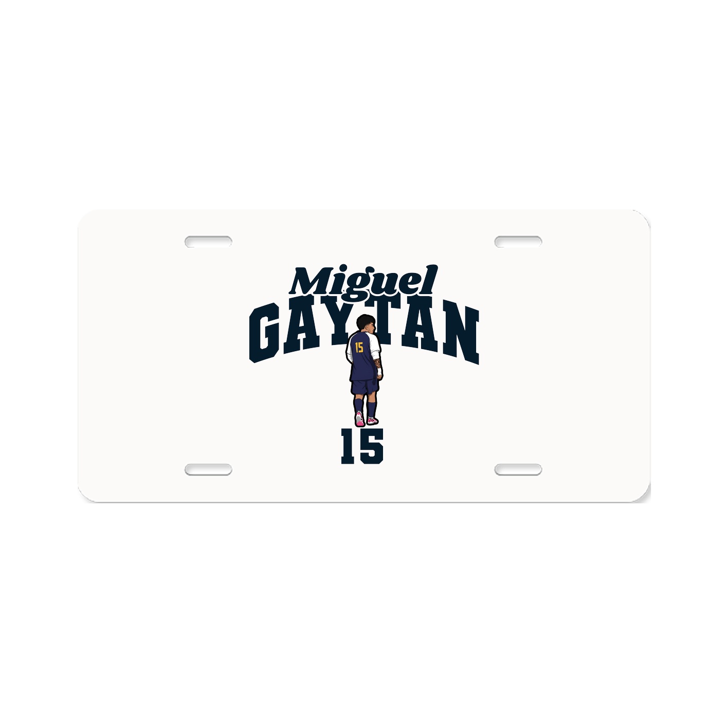 License Plate — Signature Arch in Classic
