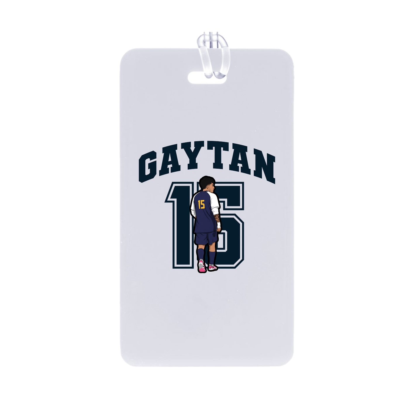 Bag Tag — Number in Classic